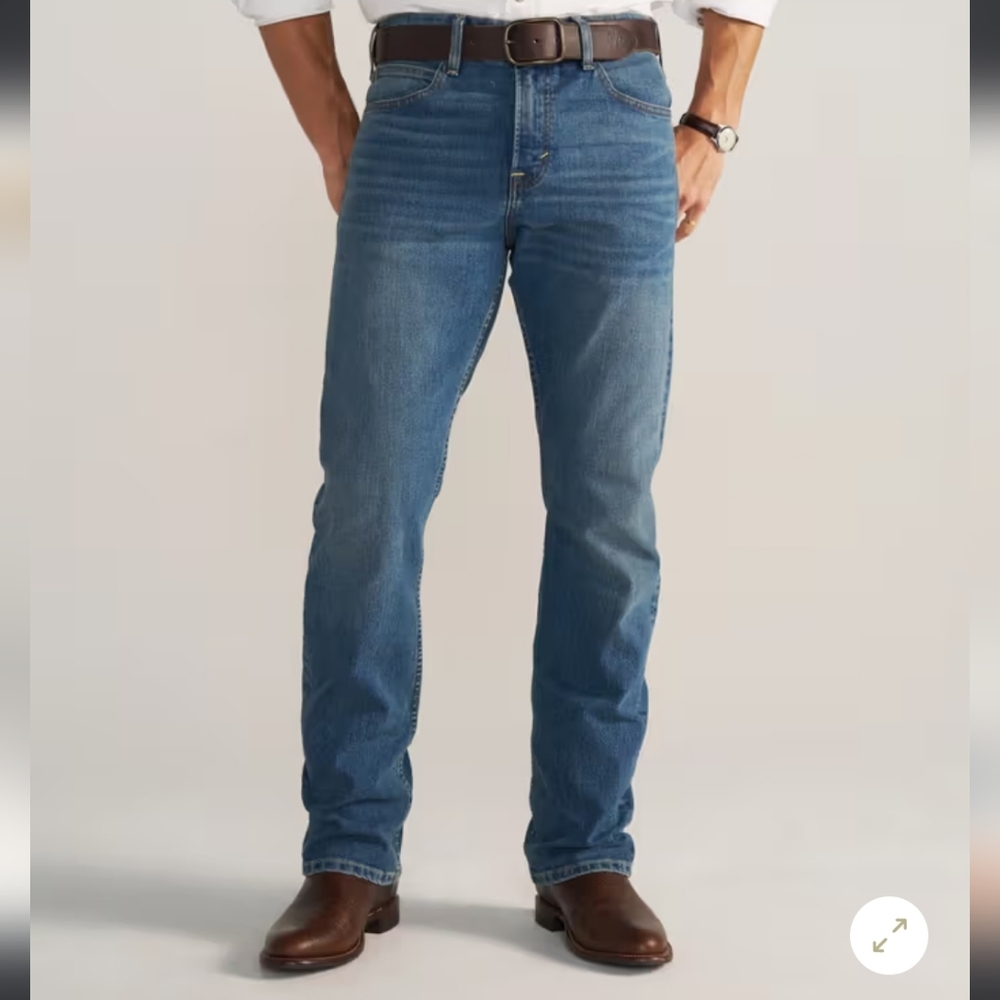 Tecovas Men's Straight-Leg Denim Jeans Size 38 x 34